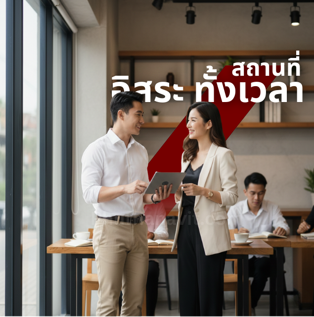หางานเสริม ทำงานร้านกาแฟ อิสระไม่ต้องลางาน